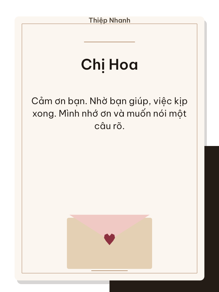 Thiệp cảm ơn